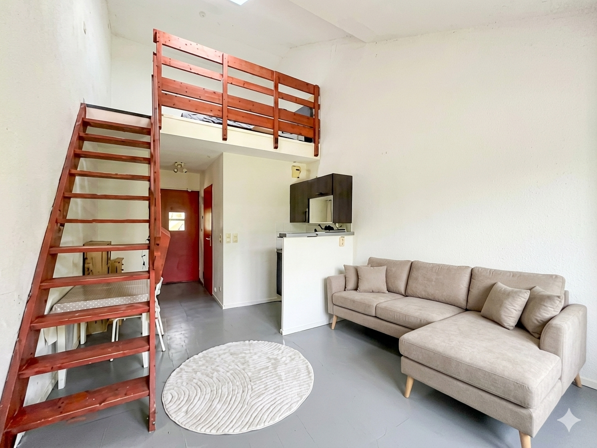 Studio duplex meublé avec parking | Vendu loué | Rentabilité immédiate | Jacob-Bellecombette