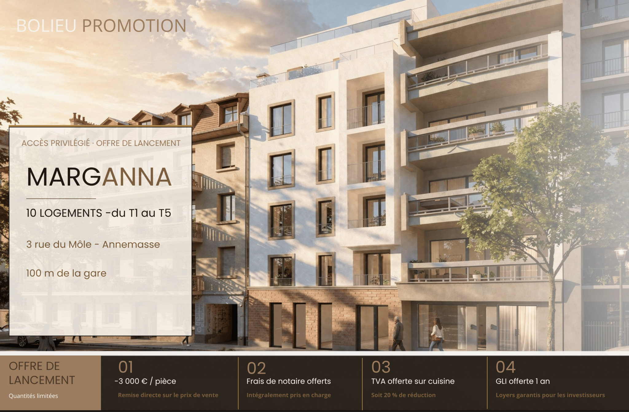 NOUVEAUTE - ANNEMASSE - SECTEUR GARE !